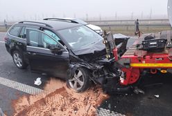 Karambol na S5. Zderzyło się 18 pojazdów