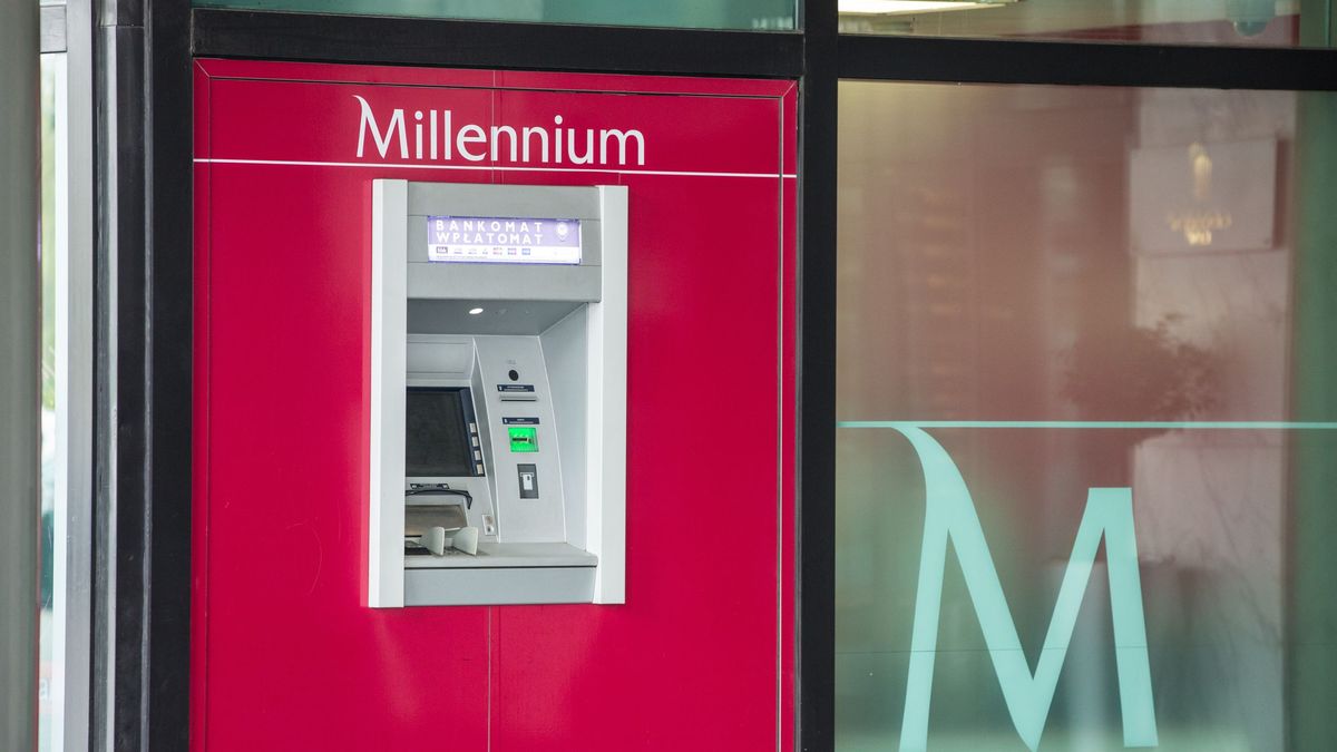 bank millennium bankomat