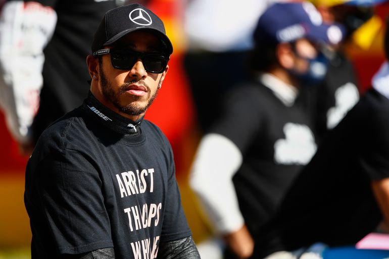 W F1 m.in. Lewis Hamilton potrafi poruszać trudne tematy