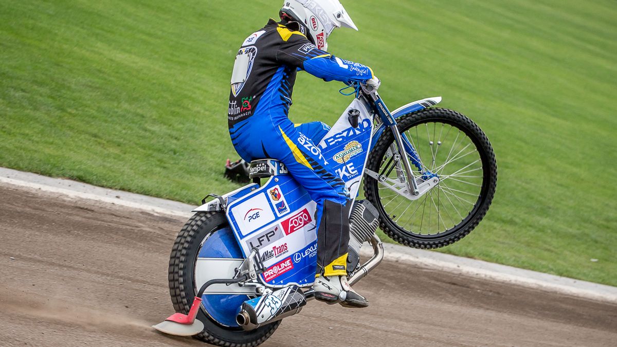 WP SportoweFakty / MIchał Chęć. / Na zdjęciu: Jarosław Hampel w barwach Motoru Lublin