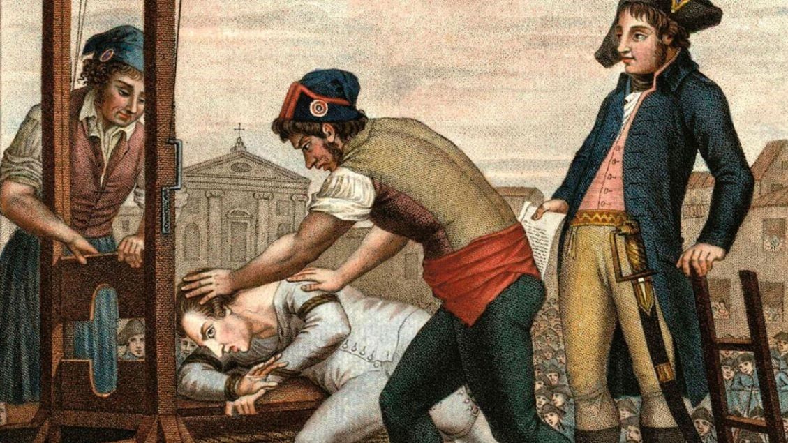 Gilotyna podczas Wielkiego Terroru we Francji
