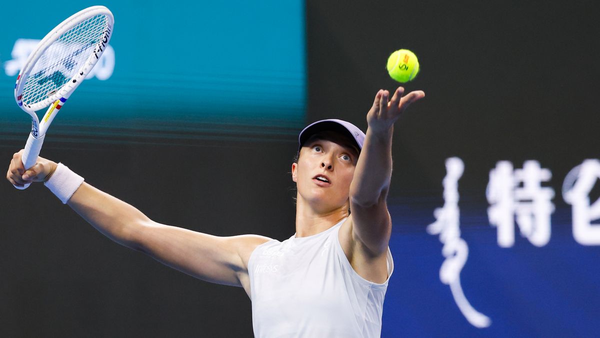 Getty Images /  China Open Official 2025/VCG / Na zdjęciu: Iga Świątek