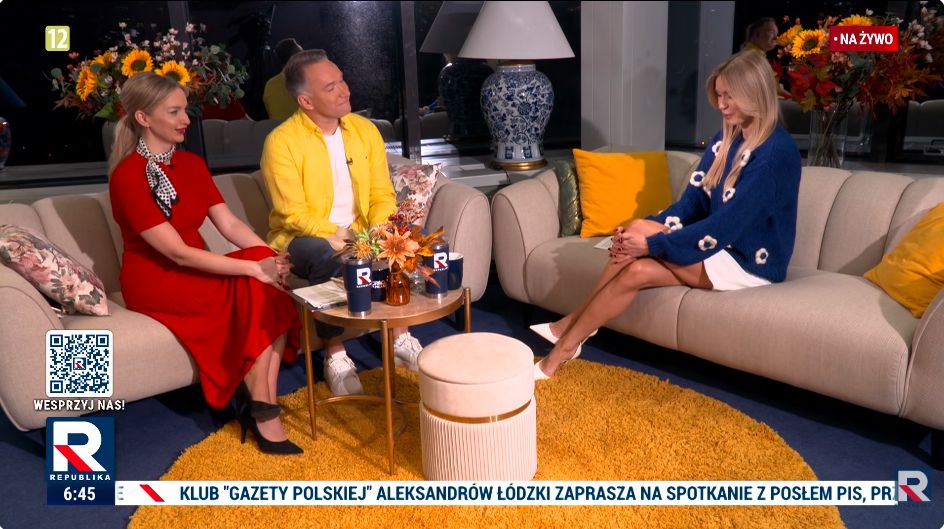 Dyskusja o Kaczorowskiej i Rogacewiczu w TV Republika