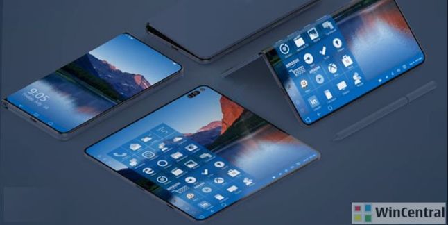 Wizualizacja wyglądu Surface Phone'a Microsoftu
