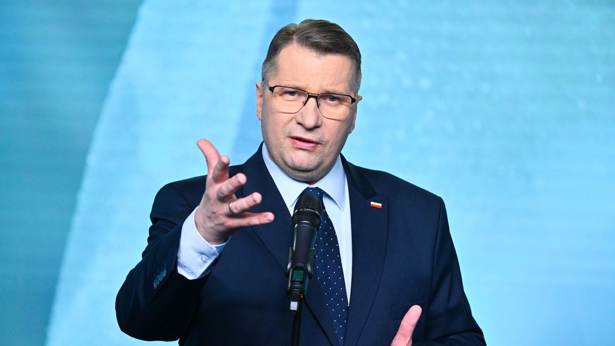 Przemysław Czarnek
Warszawa, 11.03.2026. Wiceprezes PiS Przemysław Czarnek podczas konferencji prasowej w siedzibie PiS przy ulicy Nowogrodzkiej w Warszawie, 11 bm. (jm) PAP/Piotr Nowak
Piotr Nowak
konferencja prasowa, konferncja konferencji, Nowogrodzka, PiS, politycy, polityk polityka, prasowa prasowej