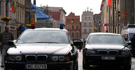 Limuzyna prezydenta spowodowała kolizję
