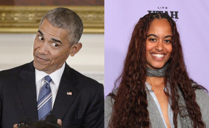 Córka Baracka Obamy nie posługuje się jego nazwiskiem