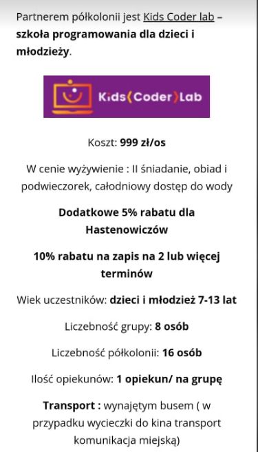 Wachlarz cen za półkolonie. Od kilkudziesięciu do nawet 1000 zł