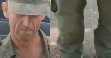 Tak wyglądają separatyści. Spójrzcie, w jakich "mundurach" idą na wojnę