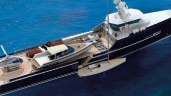 Nowa moda wśród najbogatszych - statek-matka 1