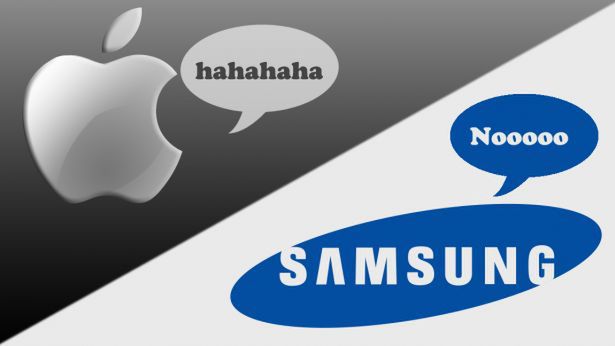 Apple vs Samsung (for. Mirolta.com)
