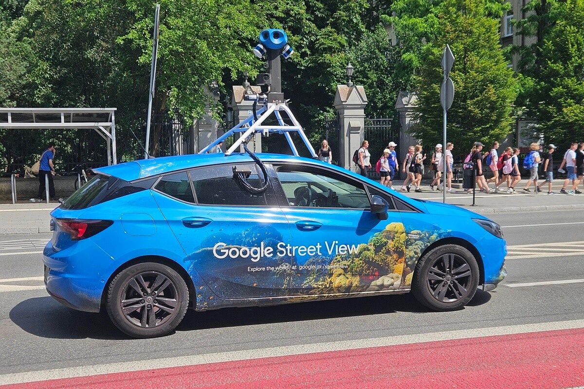Samochód Google Street View w Lublinie