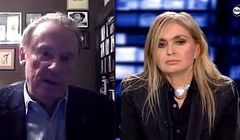 „Kropka nad i” z Olbrychskim bez emisji w TVN24. "To decyzja redakcji w związku z wydarzeniami na Kapitolu"