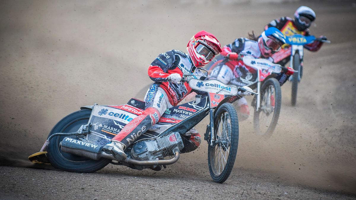 WP SportoweFakty / Karol Słomka / Na zdjęciu: Nicklas Porsing na czele