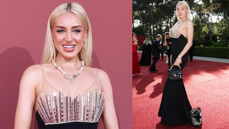 Caroline Derpienski na gali amfAR