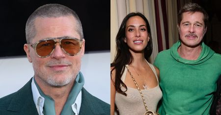 Brad Pitt z MŁODSZĄ O 29 LAT ukochaną pozuje na premierze filmu. On w dresie, ona w sukni. Robi wrażenie? (FOTO)