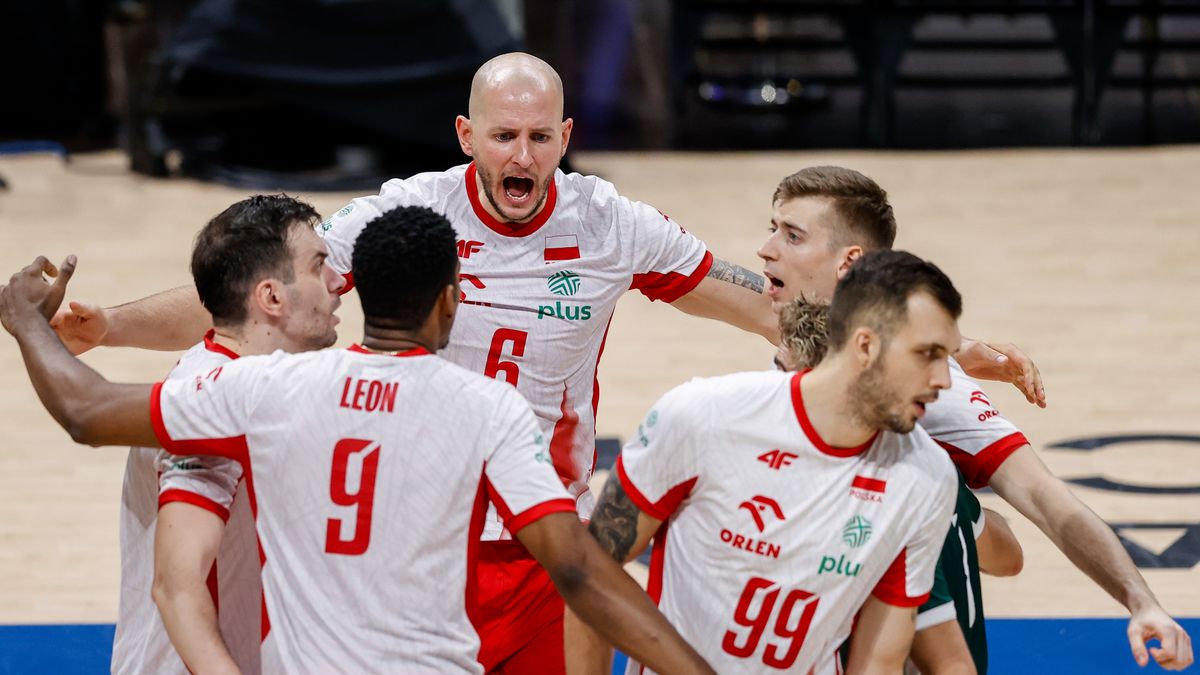 Getty Images / Mark Fredesjed Cristino / Na zdjęciu: Reprezentacja Polski siatkarzy 