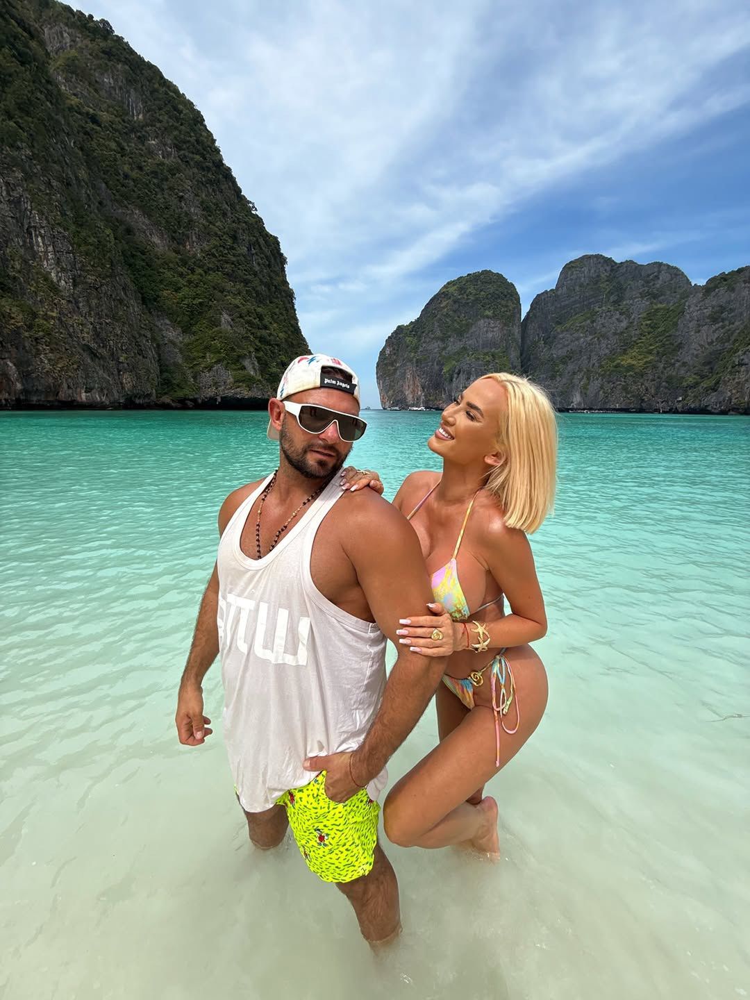 Izabela Macudzińska i Patryk Borowiak na wakacjach w Tajlandii