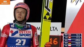 PŚ w Lillehammer: skok Kubackiego w kwalifikacjach (116 m)