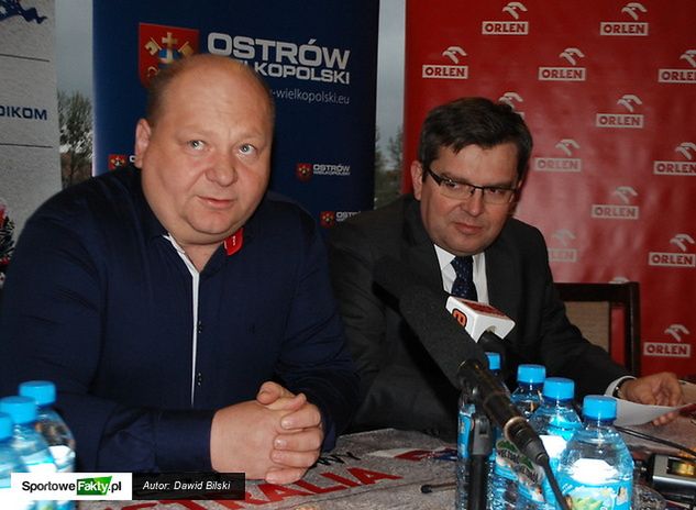 Mirosław Wodniczak i Jarosław Urbaniak podczas czwartkowej konferencji prasowej