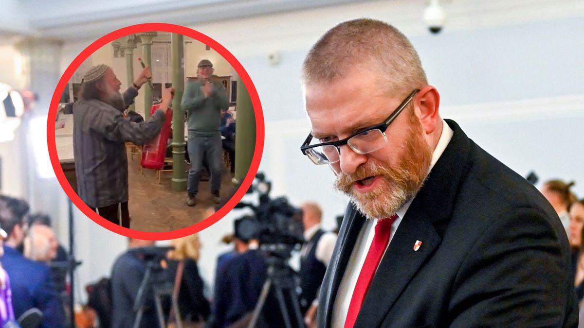 Grzegorz Braun w europarlamencie. Rabin komentuje