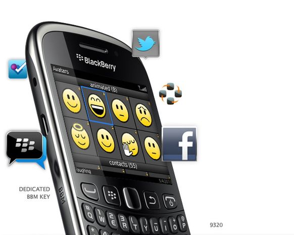 BlackBerry Curve 9320 - społecznościowy terminal RIM 2