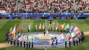 Na stadion wniesiono flagę Iranu. Tak zareagowali Amerykanie