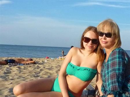 Izabela Trojanowska z córką Roxanną