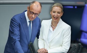 Awantura w Bundestagu. Merz starł się z Weidel