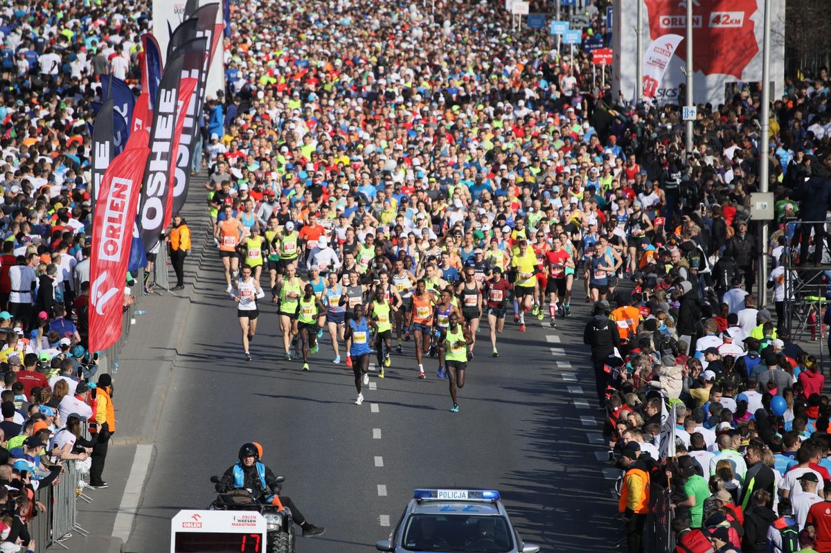 Warszawa. Orlen Warsaw Marathon 2019