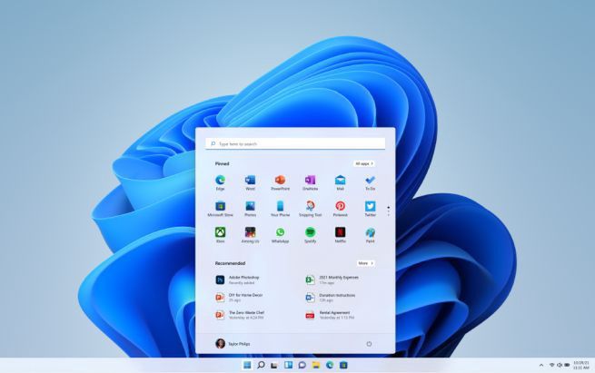 Windows 11 - nowy interface