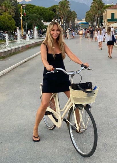 Joanna Przetakiewicz na wakacjach we Włoszech