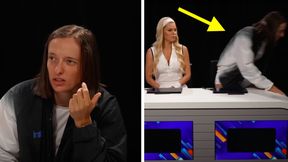 "Iga, wyjdź". Świątek "wyrzucona" ze studia