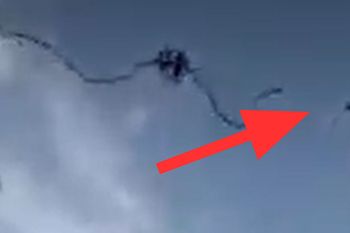 Chwile grozy w parku rozrywki w Sewilli. Nagle zerwała się lina bungee