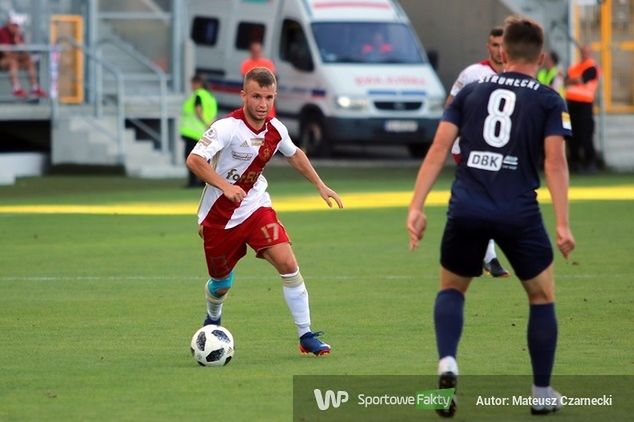 Mateusz Gamrot w barwach ŁKS-u Łódź