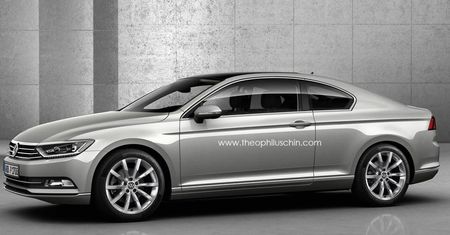 Volkswagen Passat B8 Coupé & Shooting Brake - wizualizacje