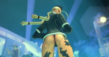 Street Fighter IV z innej strony, dolnej strony