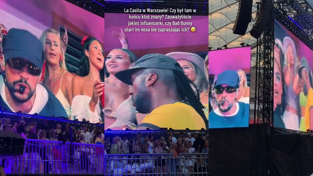 Tak wyglądała La Casita podczas koncertu Bad Bunny'ego w Polsce
