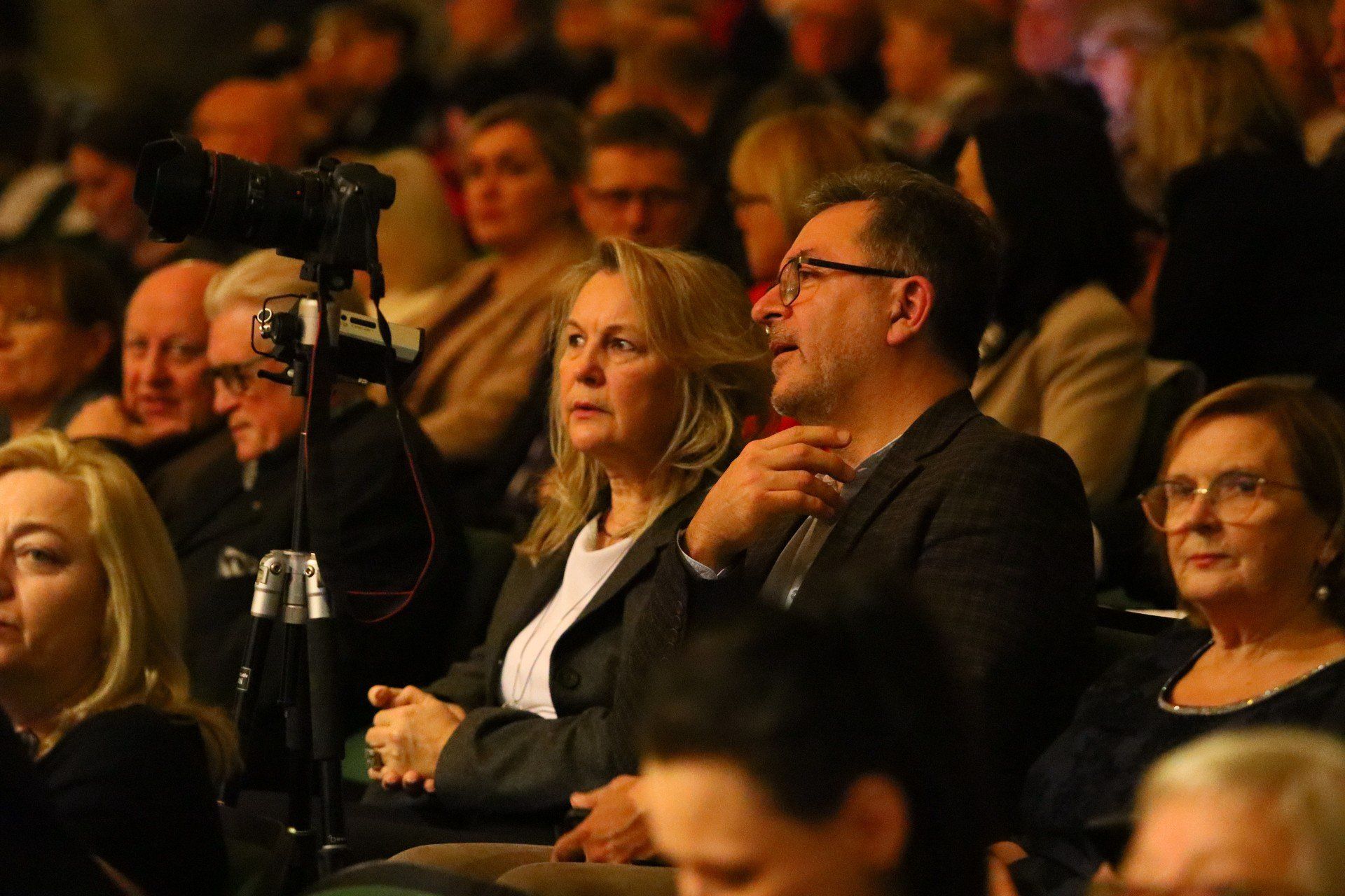 Widownia z uwagą oglądała muzyczne widowisko