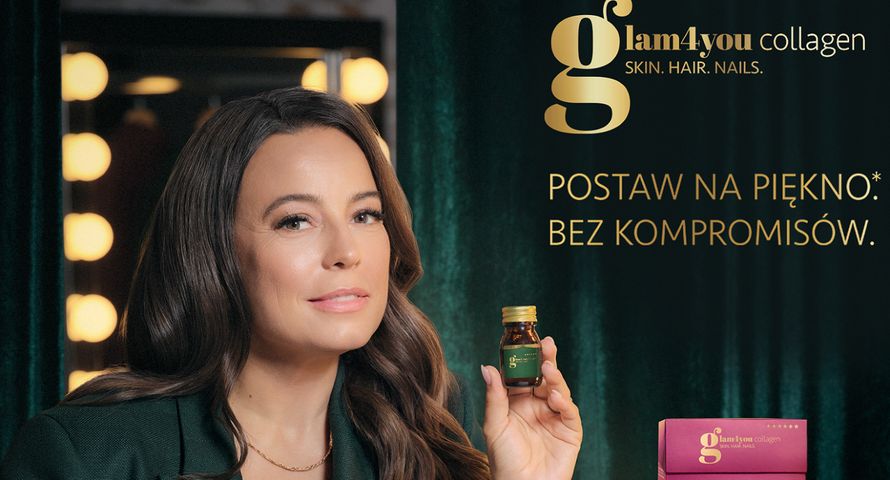 Anna Mucha została ambasadorką nowej marki kolagenów Glam4You