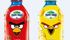 „Angry Birds” na promocyjnych butelkach wody Żywiec Zdrój Smako-Łyk