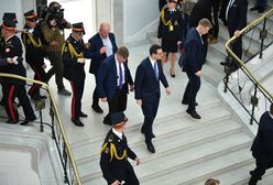 Gorąco w Sejmie. Morawiecki otoczony przez ochroniarzy