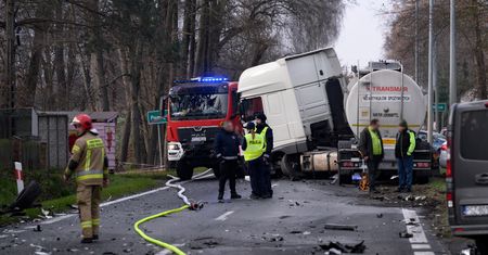 Tragiczny wypadek w Pamiątkowie. Dwie ofiary śmiertelne