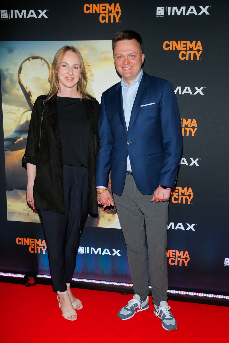 Szymon Hołownia, Urszula Brzezińska-Hołownia - premiera Top Gun: Maverick