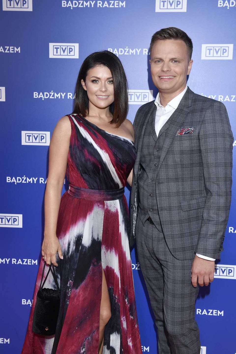 Kasia Cichopek z Marcinem Hakielem - jesienna ramówka TVP 2019