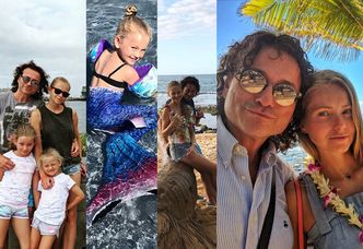 Wakacje bez Photoshopa: Rubikowie z córkami wypoczywają na Hawajach (ZDJĘCIA)