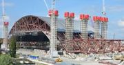 W Czarnobylu budują potężną konstrukcję z betonu i stali