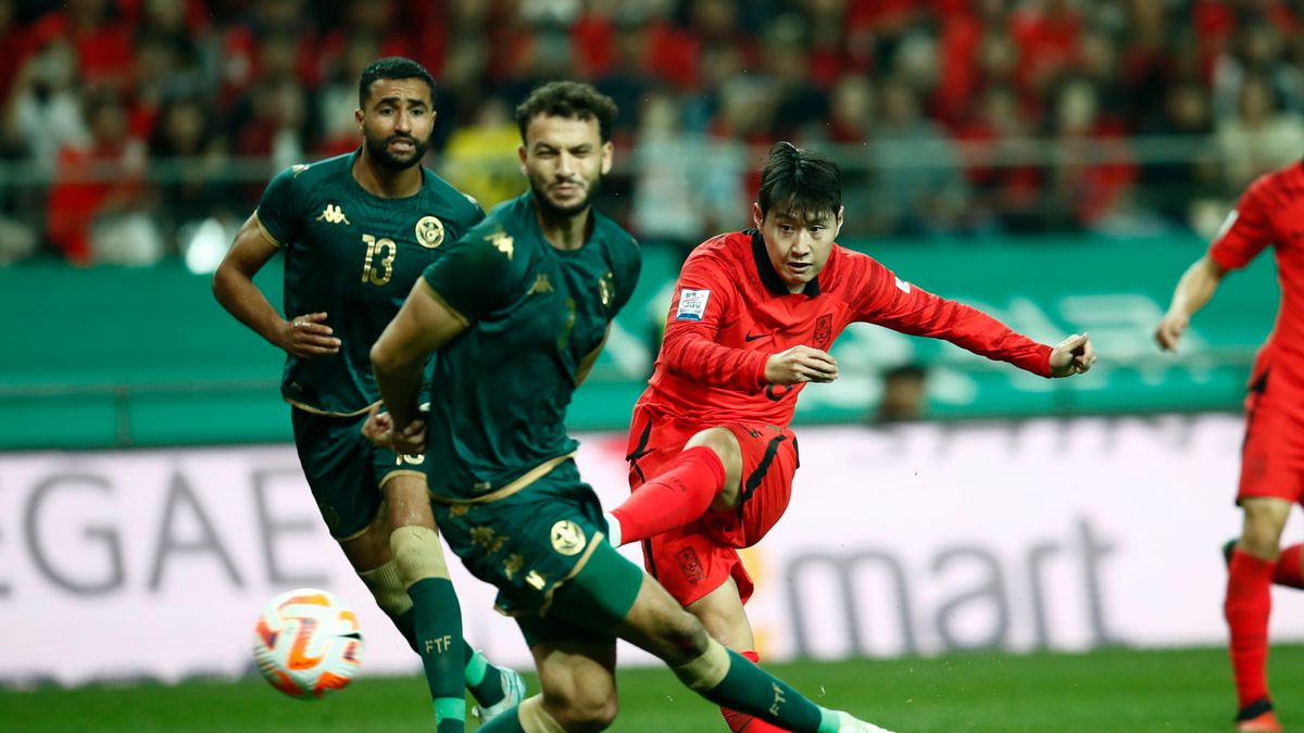 PAP/EPA / Jeon Heon-Kyun / Mecz towarzyski: Korea Południowa - Tunezja