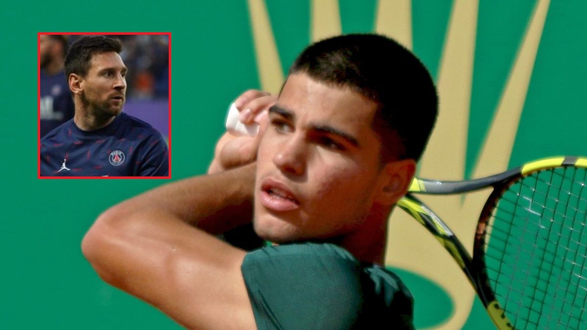 Carlos Alcaraz i Lionel Messi