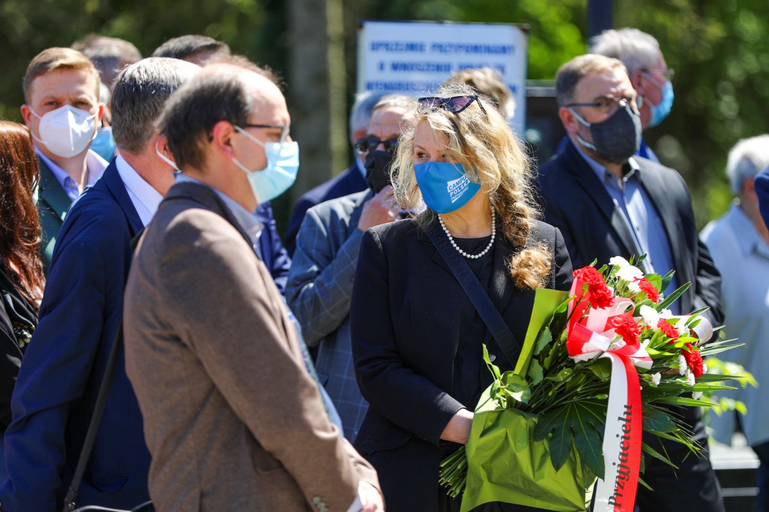 Katarzyna Piekarska - pogrzeb Bronisława Cieślaka